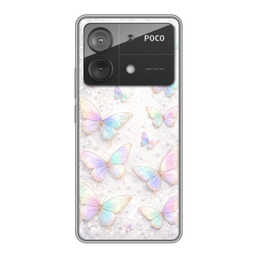 Силиконовый чехол на Xiaomi Poco X6 Neo с принтом женский Силиконовый чехол на Xiaomi Poco X6 Neo с принтом женский