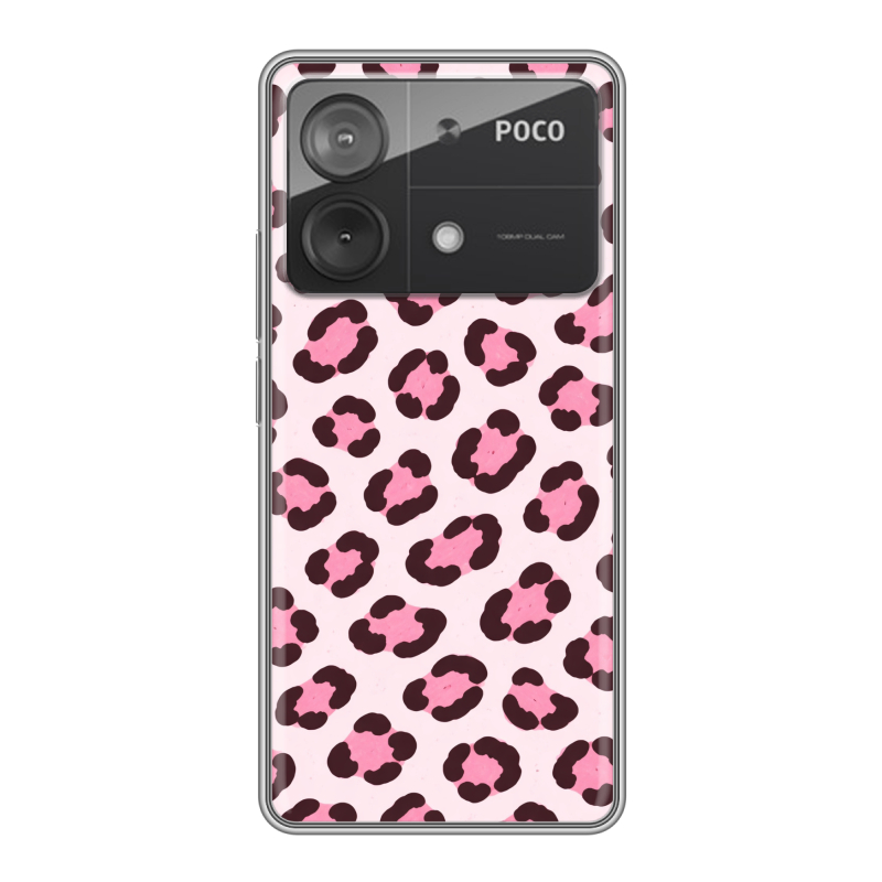 Силиконовый чехол на Xiaomi Poco X6 Neo с принтом для девочек Силиконовый чехол на Xiaomi Poco X6 Neo с принтом для девочек