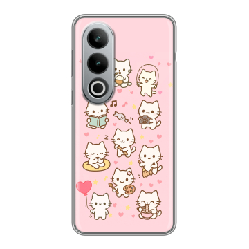 Силиконовый чехол на Oneplus Ace 3V с принтом Hello Kitty Хелоу Кити Силиконовый чехол на Oneplus Ace 3V с принтом Hello Kitty Хелоу Кити