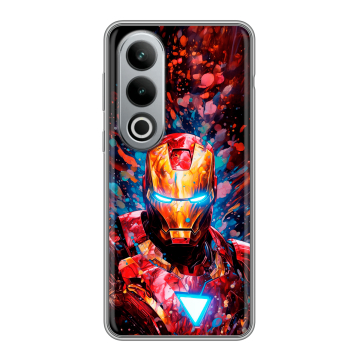 Силиконовый чехол на Oneplus Ace 3V с принтом Железный человек Ironman Силиконовый чехол на Oneplus Ace 3V с принтом Железный человек Ironman