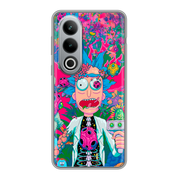 Силиконовый чехол на Oneplus Ace 3V с принтом Рик и Морти Rick Morty Силиконовый чехол на Oneplus Ace 3V с принтом Рик и Морти Rick Morty