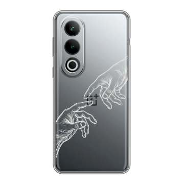 Силиконовый чехол на Oneplus Ace 3V с принтом Сотворение мира