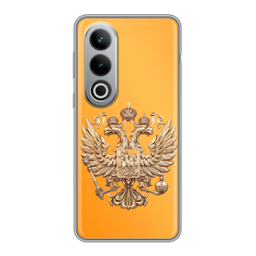 Силиконовый чехол на Oneplus Ace 3V с принтом Герб Флаг России Силиконовый чехол на Oneplus Ace 3V с принтом Герб Флаг России