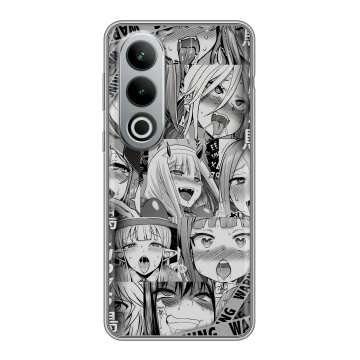 Силиконовый чехол на Oneplus Ace 3V с принтом Ahegao Ахегао Аниме Силиконовый чехол на Oneplus Ace 3V с принтом Ahegao Ахегао Аниме