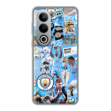 Силиконовый чехол на Oneplus Ace 3V с принтом Man City Манчестер Сити Силиконовый чехол на Oneplus Ace 3V с принтом Man City Манчестер Сити