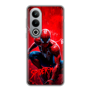 Силиконовый чехол на Oneplus Ace 3V с принтом Spiderman Человек паук