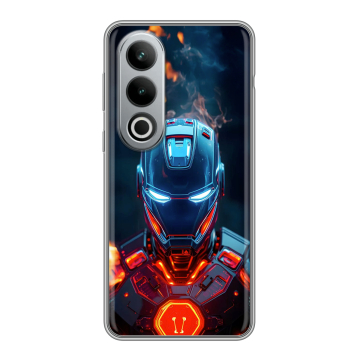 Силиконовый чехол на Oneplus Ace 3V с принтом IronMan Железный человек Силиконовый чехол на Oneplus Ace 3V с принтом IronMan Железный человек