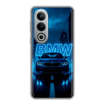 Силиконовый чехол на Oneplus Ace 3V с принтом BMW БМВ