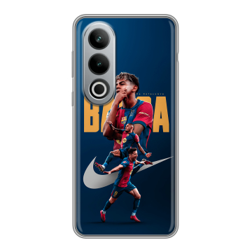 Силиконовый чехол на Oneplus Ace 3V с принтом Барселона Barca Yamal 