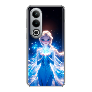 Силиконовый чехол на Oneplus Ace 3V с принтом Холодное сердце Frozen