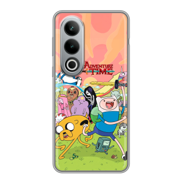 Силиконовый чехол на Oneplus Ace 3V с принтом Adventure time Время приключений Силиконовый чехол на Oneplus Ace 3V с принтом Adventure time Время приключений