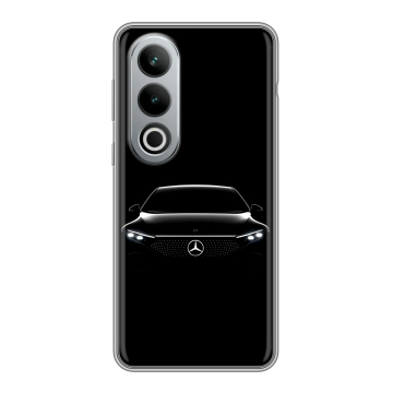 Силиконовый чехол на Oneplus Ace 3V с принтом Mercedes Мерседес