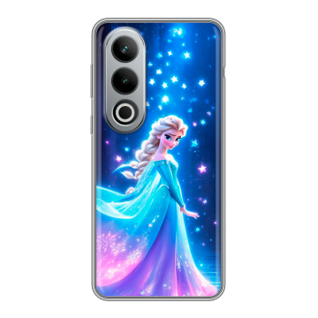 Силиконовый чехол на Oneplus Ace 3V с принтом Холодное сердце Frozen