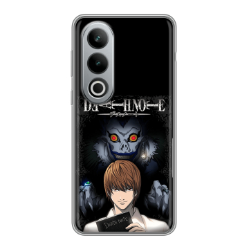 Силиконовый чехол на Oneplus Ace 3V с принтом Death note Тетрадь смерти Силиконовый чехол на Oneplus Ace 3V с принтом Death note Тетрадь смерти