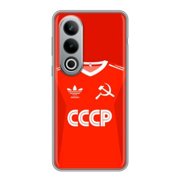 Силиконовый чехол на Oneplus Ace 3V с принтом Флаг Герб СССР Силиконовый чехол на Oneplus Ace 3V с принтом Флаг Герб СССР
