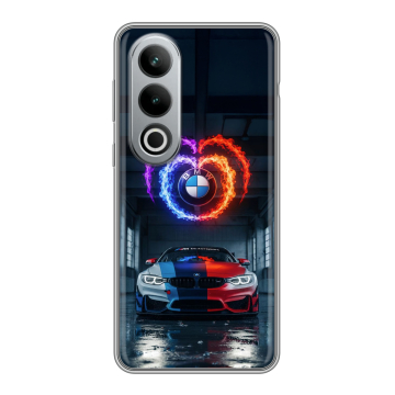 Силиконовый чехол на Oneplus Ace 3V с принтом BMW БМВ Силиконовый чехол на Oneplus Ace 3V с принтом BMW БМВ