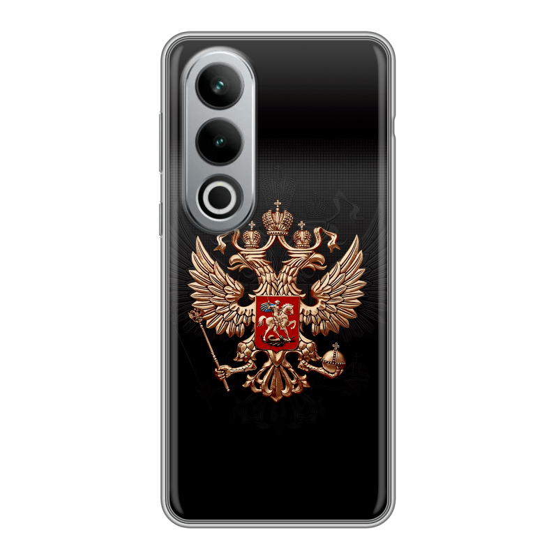 Силиконовый чехол на Oneplus Ace 3V с принтом Герб России Силиконовый чехол на Oneplus Ace 3V с принтом Герб России