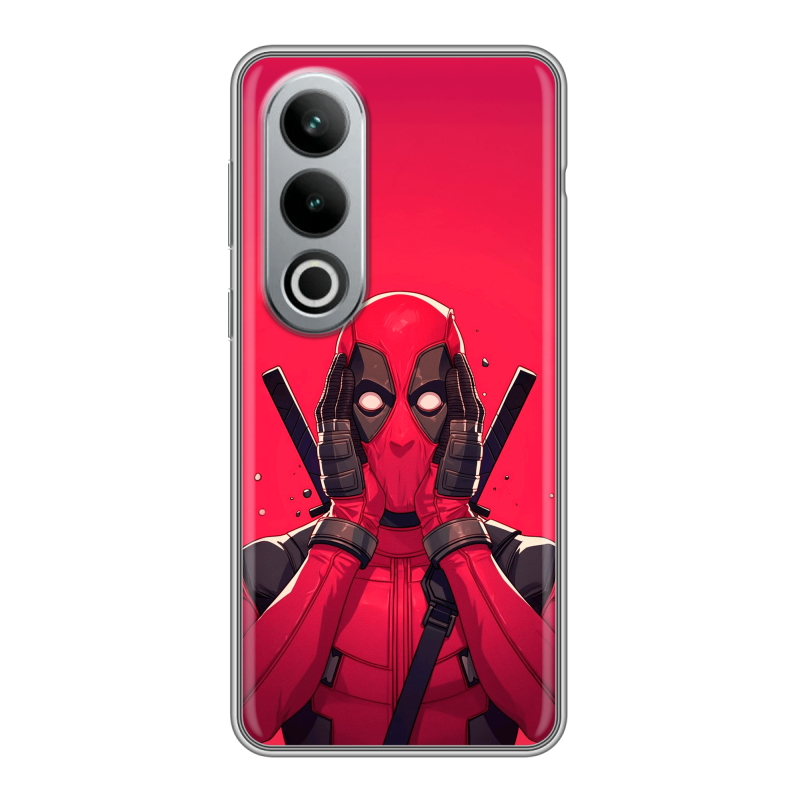 Силиконовый чехол на Oneplus Ace 3V с принтом Дедпул Deadpool Силиконовый чехол на Oneplus Ace 3V с принтом Дедпул Deadpool
