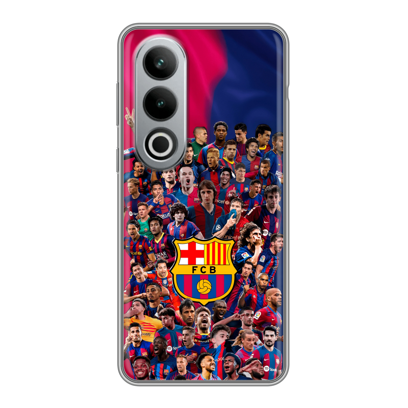 Силиконовый чехол на Oneplus Ace 3V с принтом Барселона Barcelona Силиконовый чехол на Oneplus Ace 3V с принтом Барселона Barcelona