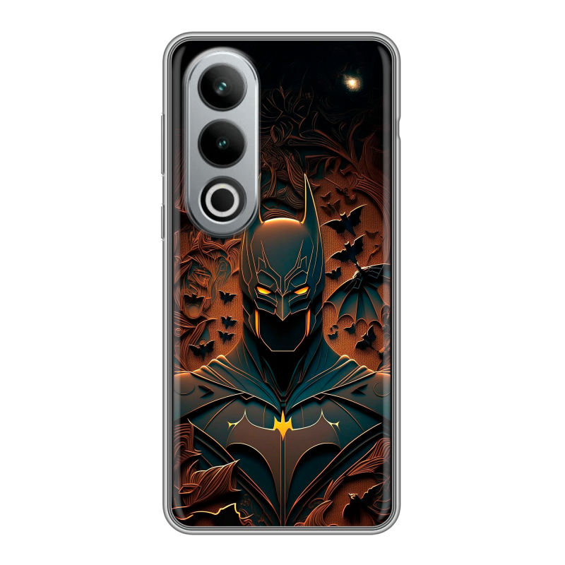 Силиконовый чехол на Oneplus Ace 3V с принтом Batman Бэтмен Силиконовый чехол на Oneplus Ace 3V с принтом Batman Бэтмен