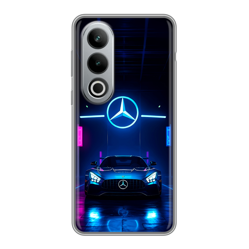 Силиконовый чехол на Oneplus Ace 3V с принтом Mercedes Мерседес Силиконовый чехол на Oneplus Ace 3V с принтом Mercedes Мерседес