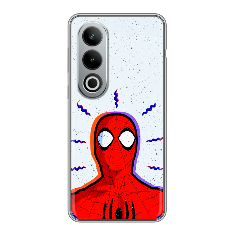 Силиконовый чехол на Oneplus Ace 3V с принтом Spiderman Человек паук Силиконовый чехол на Oneplus Ace 3V с принтом Spiderman Человек паук