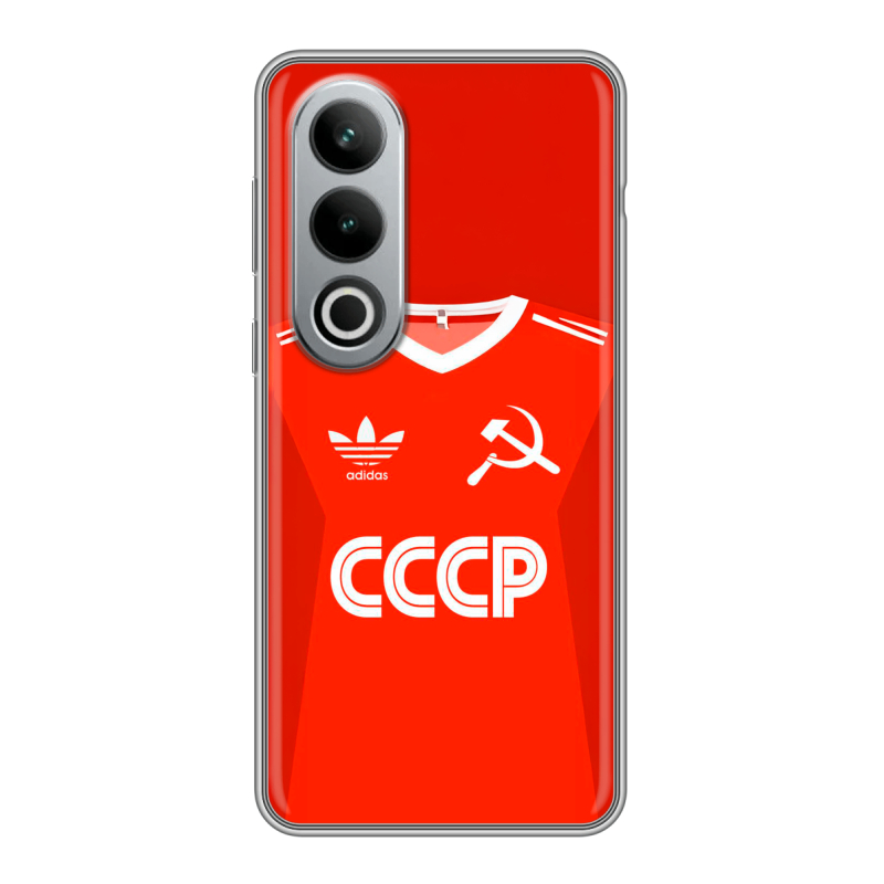 Силиконовый чехол на Oneplus Ace 3V с принтом Флаг Герб СССР Силиконовый чехол на Oneplus Ace 3V с принтом Флаг Герб СССР