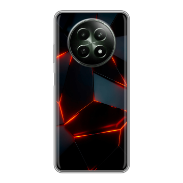 Силиконовый чехол на Realme 12 5G с принтом Яркие абстракции Силиконовый чехол на Realme 12 5G с принтом Яркие абстракции