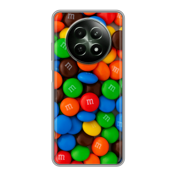Силиконовый чехол на Realme 12 5G с принтом Конфеты Силиконовый чехол на Realme 12 5G с принтом Конфеты