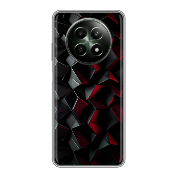 Силиконовый чехол на Realme 12 5G с принтом Абстракция