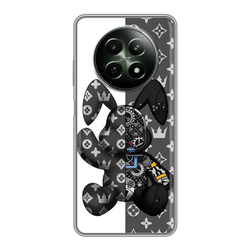 Силиконовый чехол на Realme 12 5G с принтом Луи робот