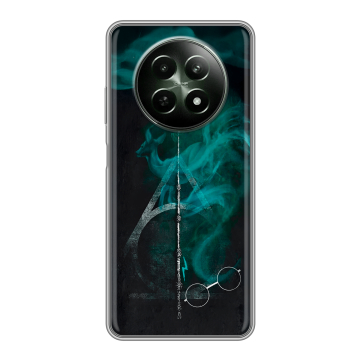 Силиконовый чехол на Realme 12 5G с принтом Гарри Поттер Harry Potter