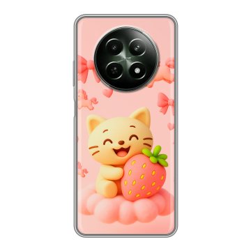 Силиконовый чехол на Realme 12 5G с принтом для девочек Силиконовый чехол на Realme 12 5G с принтом для девочек