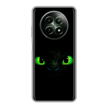 Силиконовый чехол на Realme 12 5G с принтом Как приручить дракона
