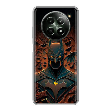 Силиконовый чехол на Realme 12 5G с принтом Batman Бэтмен