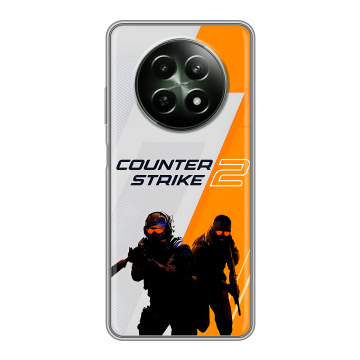 Силиконовый чехол на Realme 12 5G с принтом Counter Strike Силиконовый чехол на Realme 12 5G с принтом Counter Strike