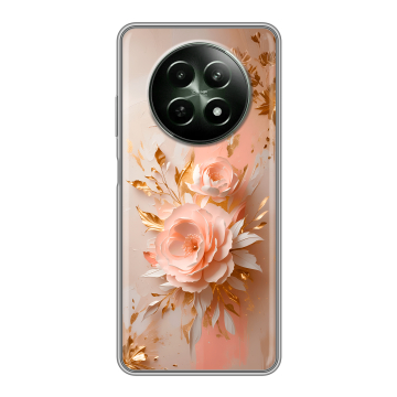 Силиконовый чехол на Realme 12 5G с принтом женский