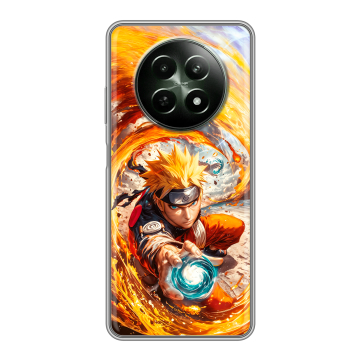 Силиконовый чехол на Realme 12 5G с принтом Аниме Наруто Naruto