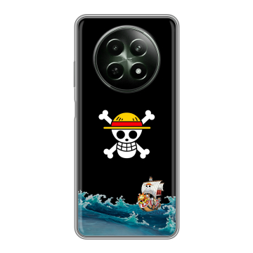 Силиконовый чехол на Realme 12 5G с принтом One Piece Ван Пис