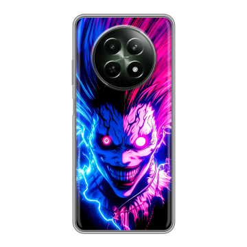 Силиконовый чехол на Realme 12 5G с принтом Death note Тетрадь смерти
