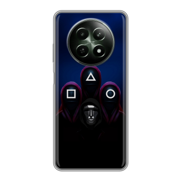Силиконовый чехол на Realme 12 5G с принтом Игра Кальмара Силиконовый чехол на Realme 12 5G с принтом Игра Кальмара
