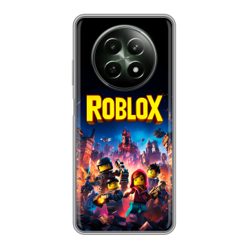 Силиконовый чехол на Realme 12 5G с принтом Roblox Роблокс Силиконовый чехол на Realme 12 5G с принтом Roblox Роблокс
