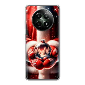 Силиконовый чехол на Realme 12 5G с принтом Новый год Силиконовый чехол на Realme 12 5G с принтом Новый год