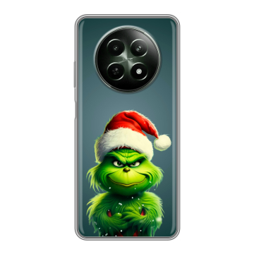 Силиконовый чехол на Realme 12 5G с принтом Новый год