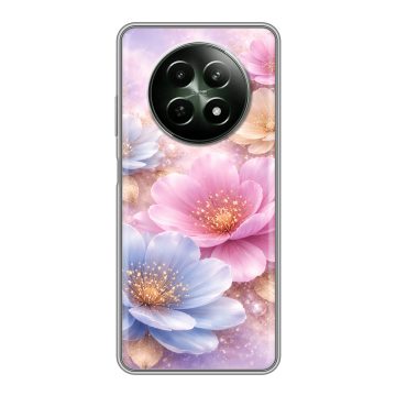 Силиконовый чехол на Realme 12 5G с принтом женский Силиконовый чехол на Realme 12 5G с принтом женский