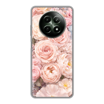 Силиконовый чехол на Realme 12 5G с принтом женский Силиконовый чехол на Realme 12 5G с принтом женский