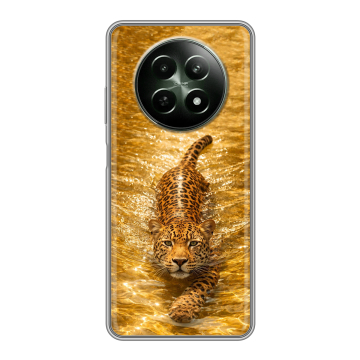 Силиконовый чехол на Realme 12 5G с принтом женский Силиконовый чехол на Realme 12 5G с принтом женский