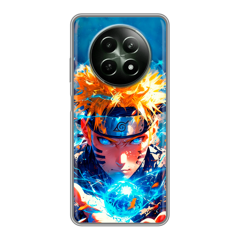 Силиконовый чехол на Realme 12 5G с принтом Аниме Наруто Naruto Силиконовый чехол на Realme 12 5G с принтом Аниме Наруто Naruto