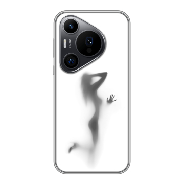 Силиконовый чехол на Huawei P70 Pro с принтом Силуэт Силиконовый чехол на Huawei P70 Pro с принтом Силуэт