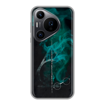 Силиконовый чехол на Huawei P70 Pro с принтом Гарри Поттер Harry Potter